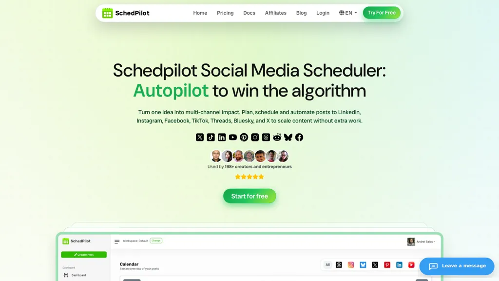 Schedpilot AI tool screenshot