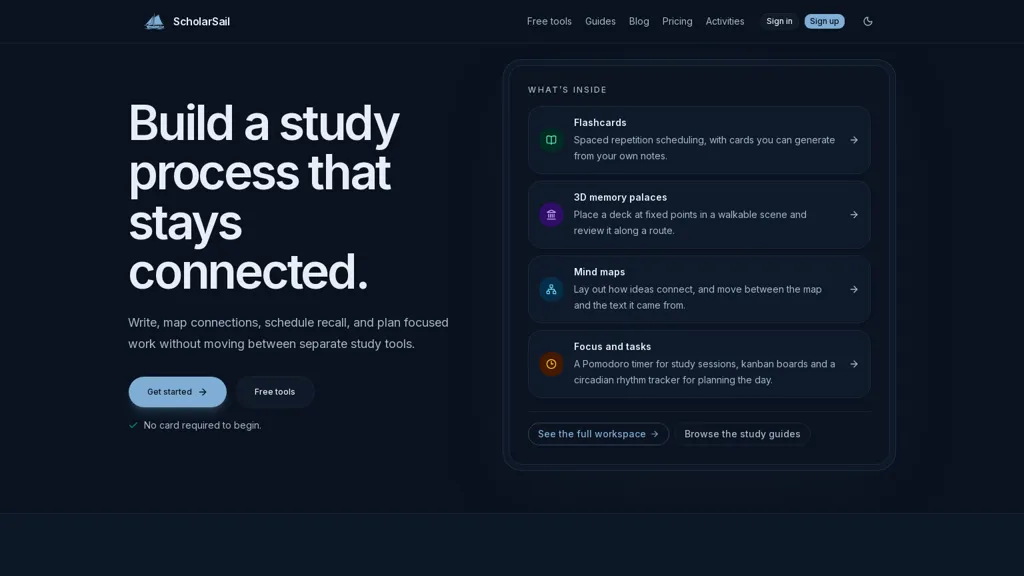 ScholarSail screenshot