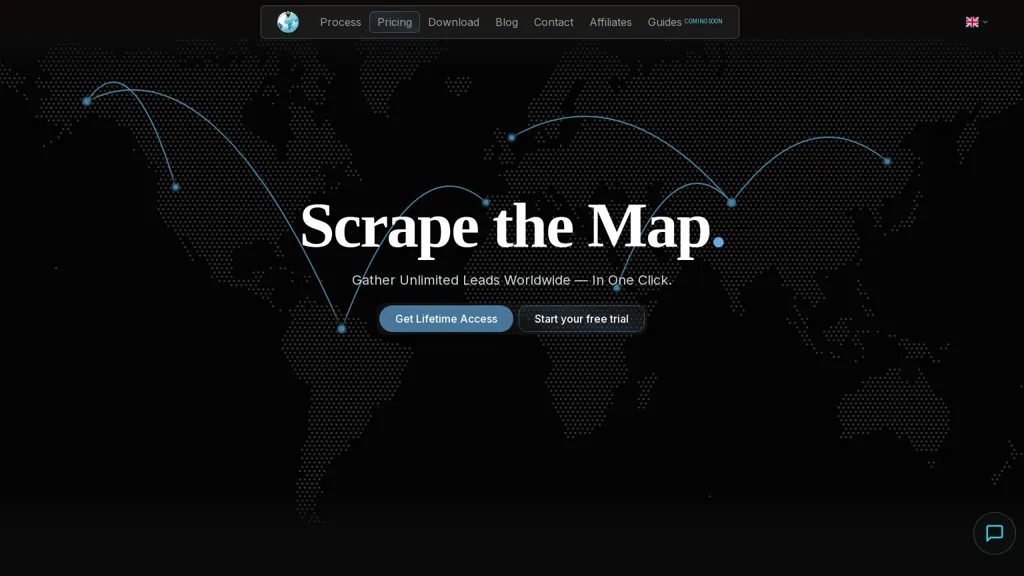 Scrape the Map website