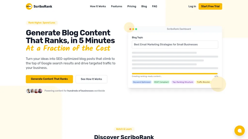 ScriboRank alternatives and competitors