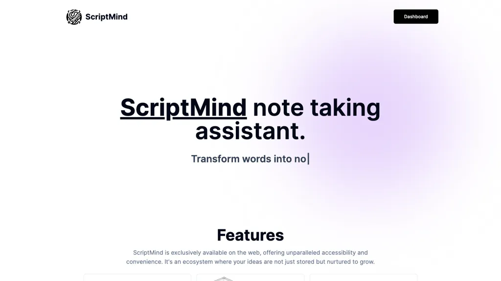 ScriptMind website