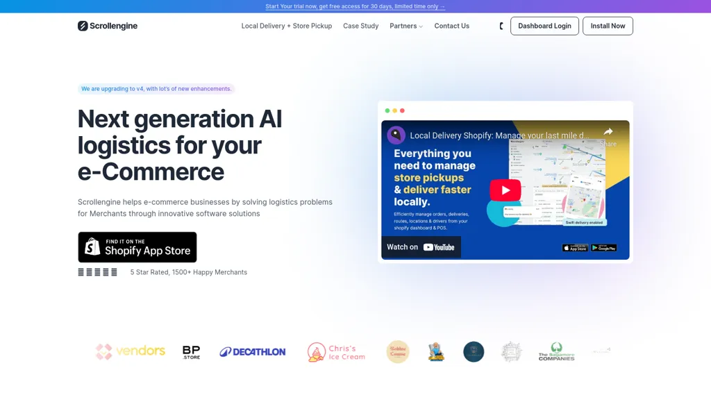Scrollengine AI tool screenshot