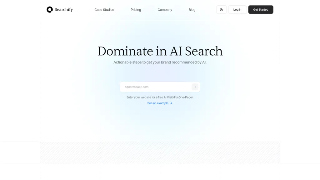 Searchify AI tool screenshot