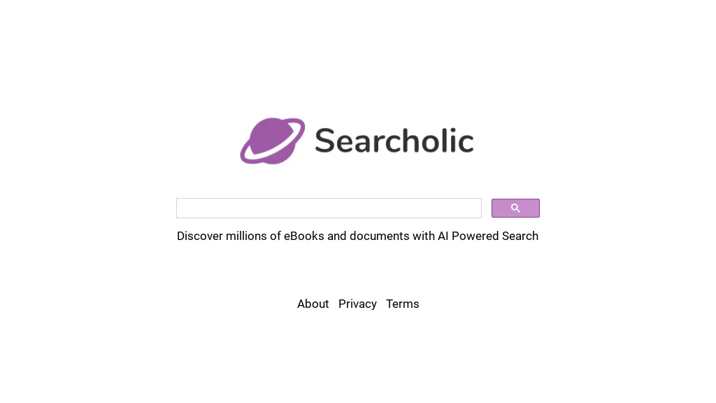 Searcholic website