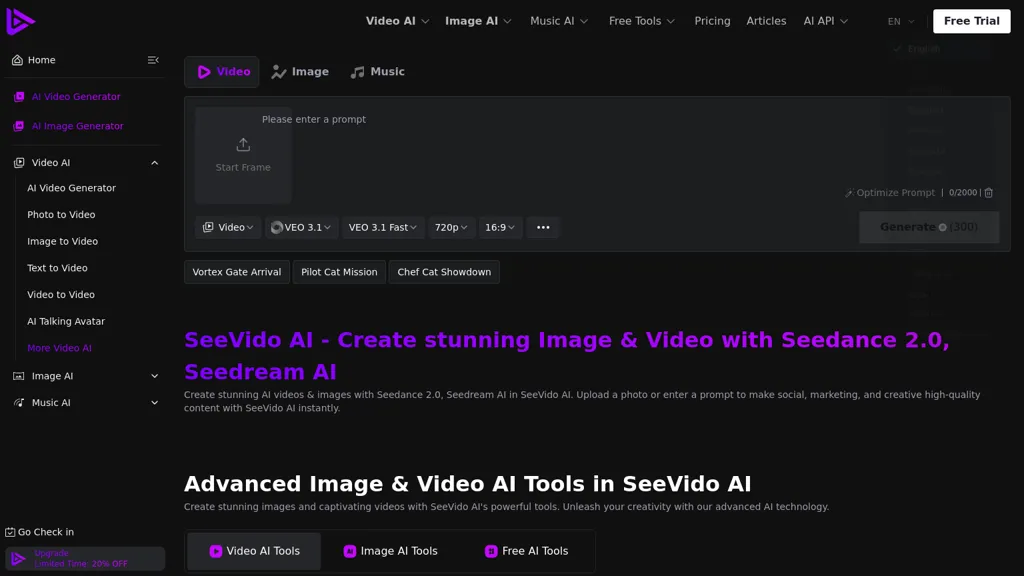 SeeVido AI alternatives and competitors