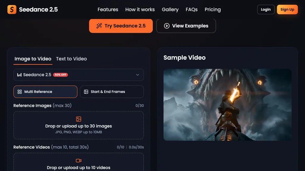 Seedance 2 5 screenshot