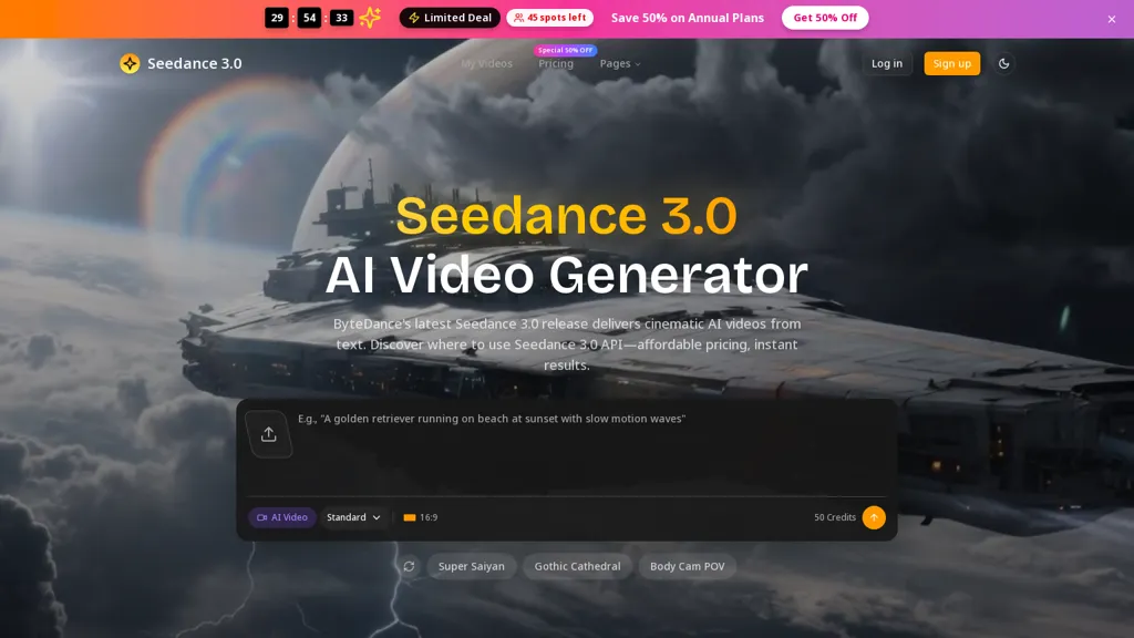 seedance3ai.com alternatives and competitors