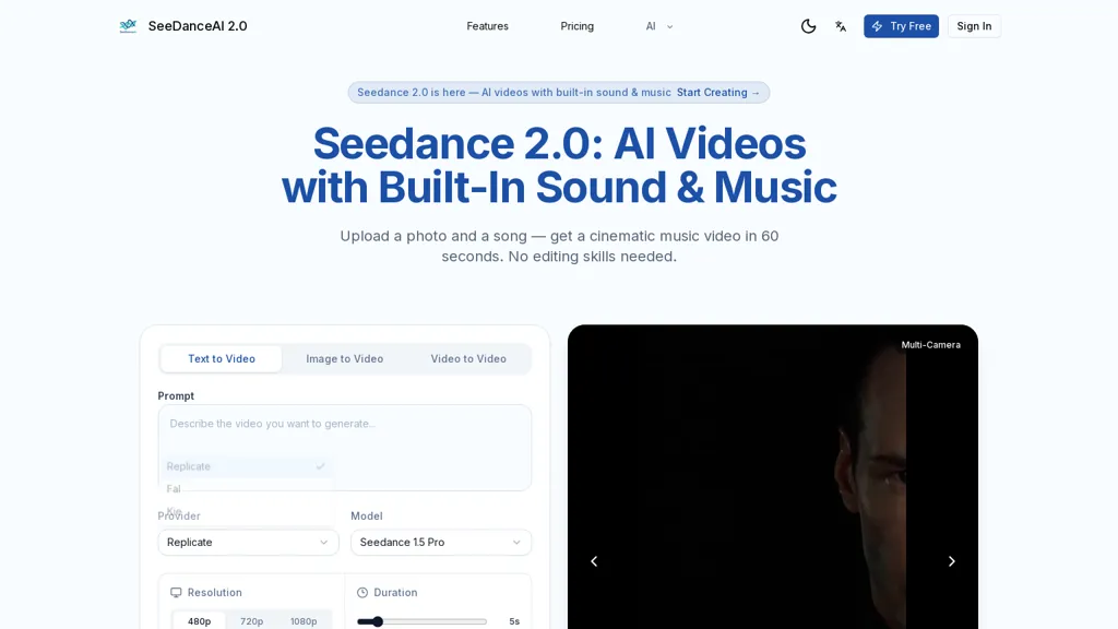Seedanceai.tech alternatives and competitors