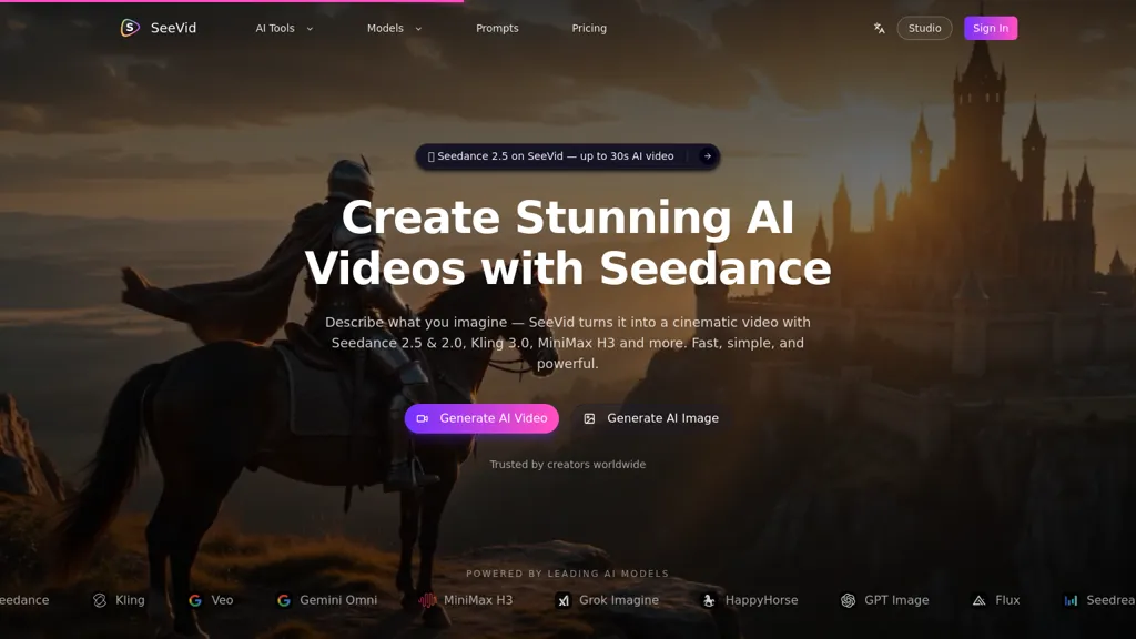 Seedance screenshot