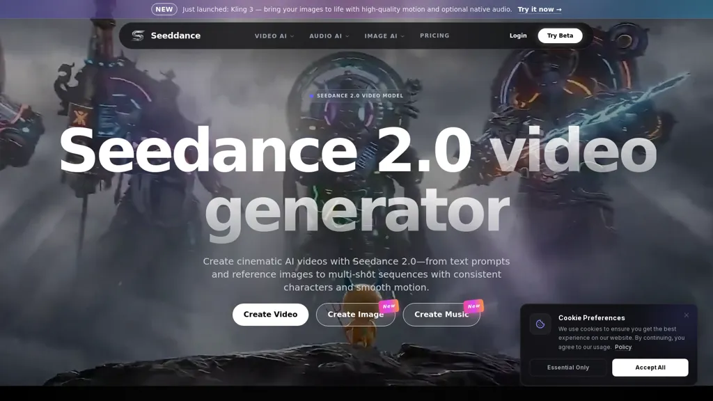 Seeddance.app alternatives and competitors