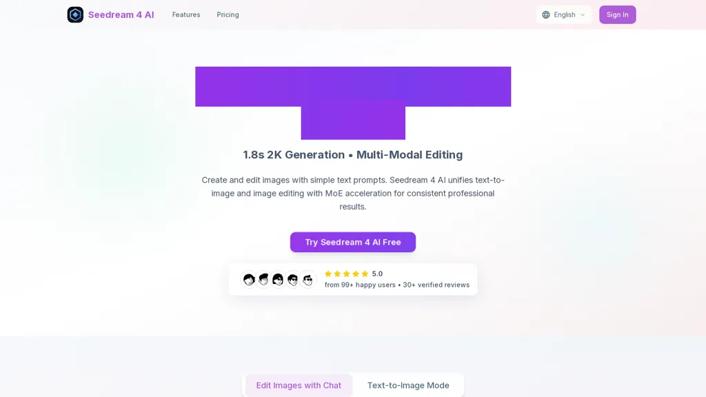 Seedream4AI AI tool screenshot