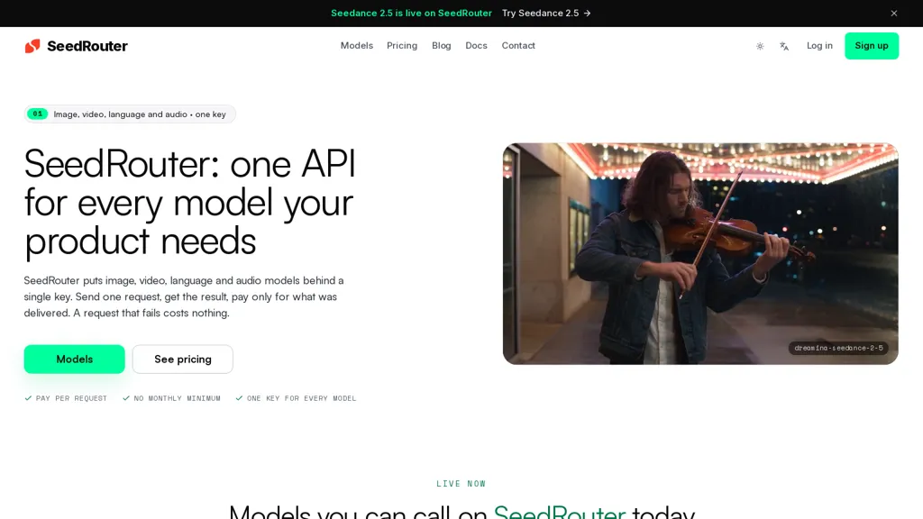 SeedRouter screenshot