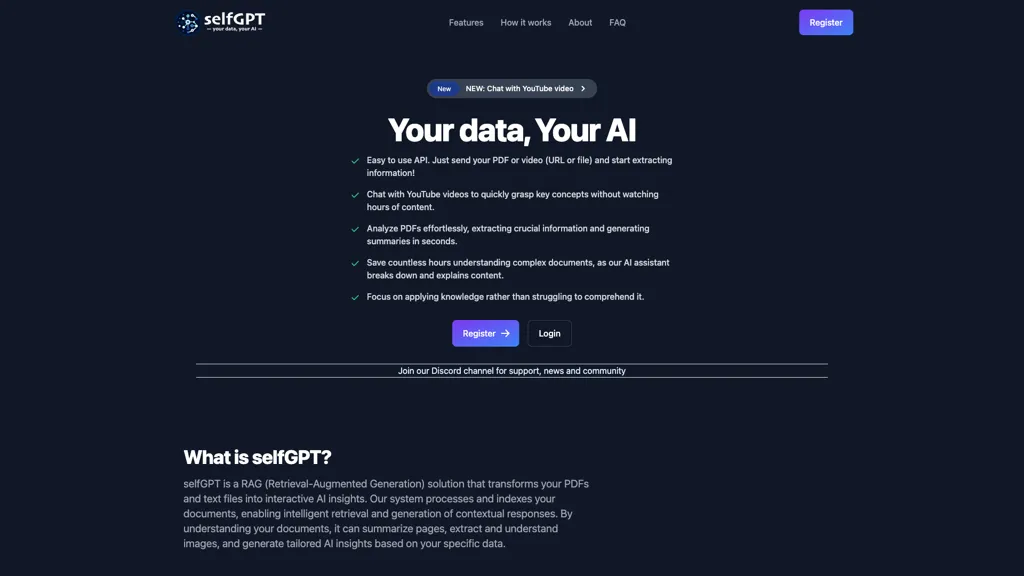 selfGPT alternatives and competitors