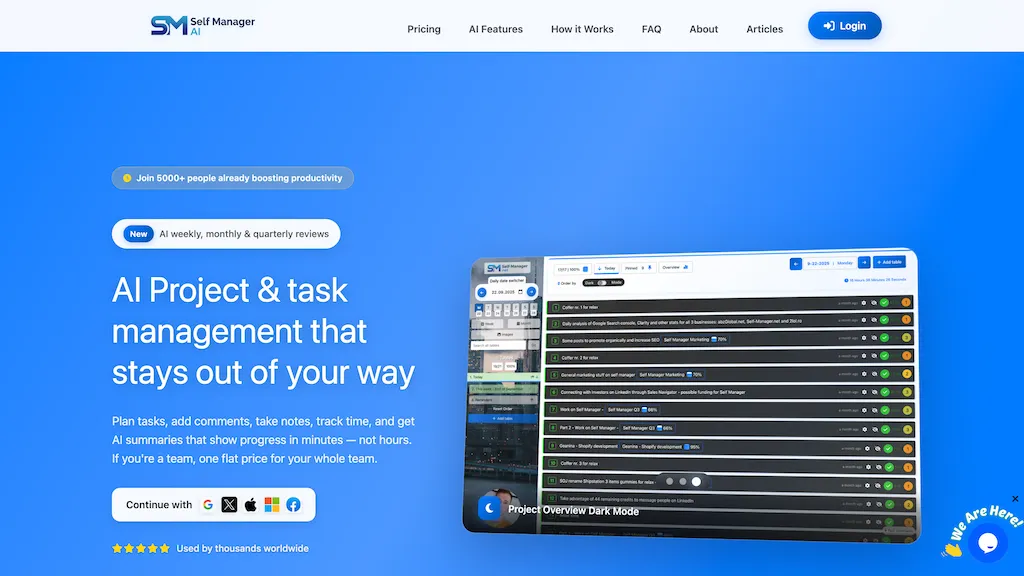 SelfManager.ai alternatives and competitors