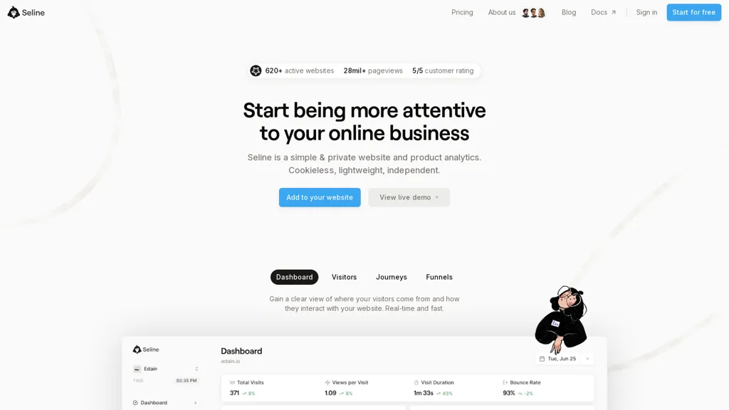 Seline website