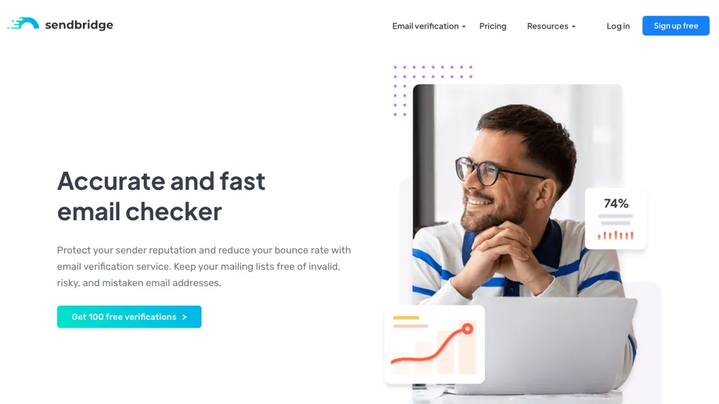 Sendbridge website