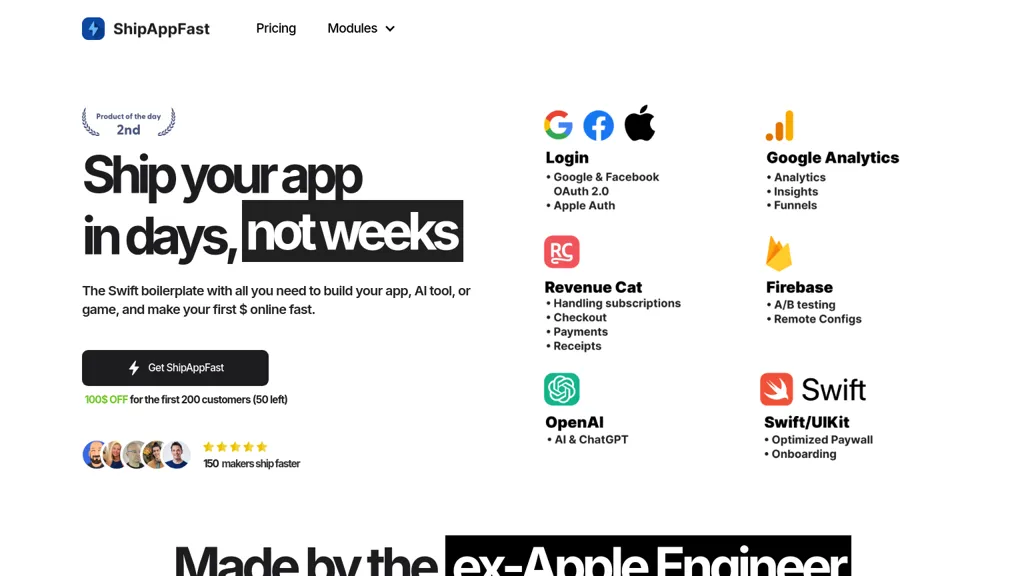 Shipappfast website