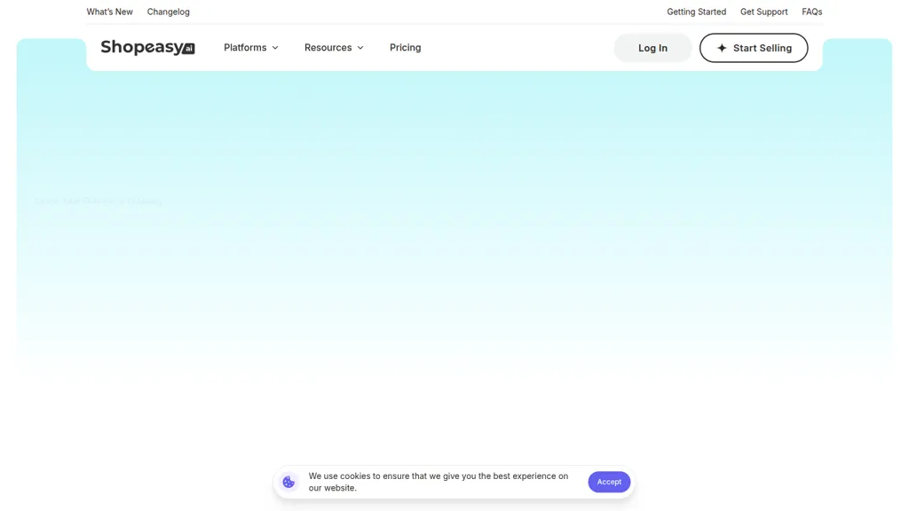 shopeasy.ai AI tool screenshot