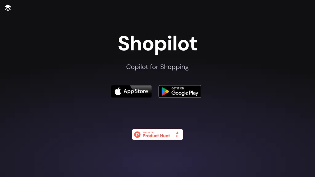 Shopilot website