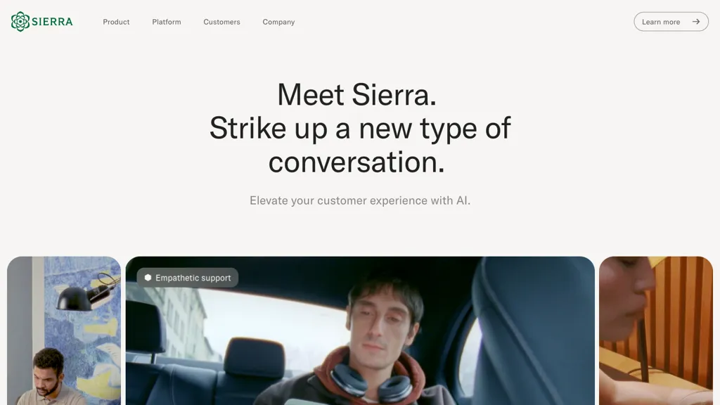 Sierra website
