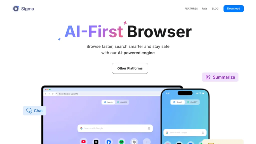 Sigma AI Browser – AICYCLOPEDIA