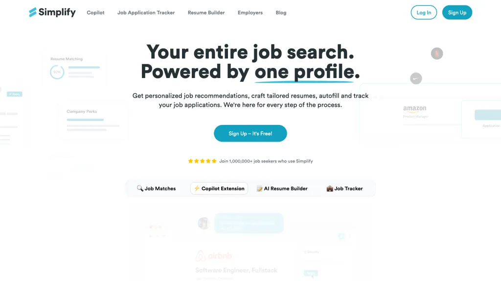 Simplify alternatives and competitors