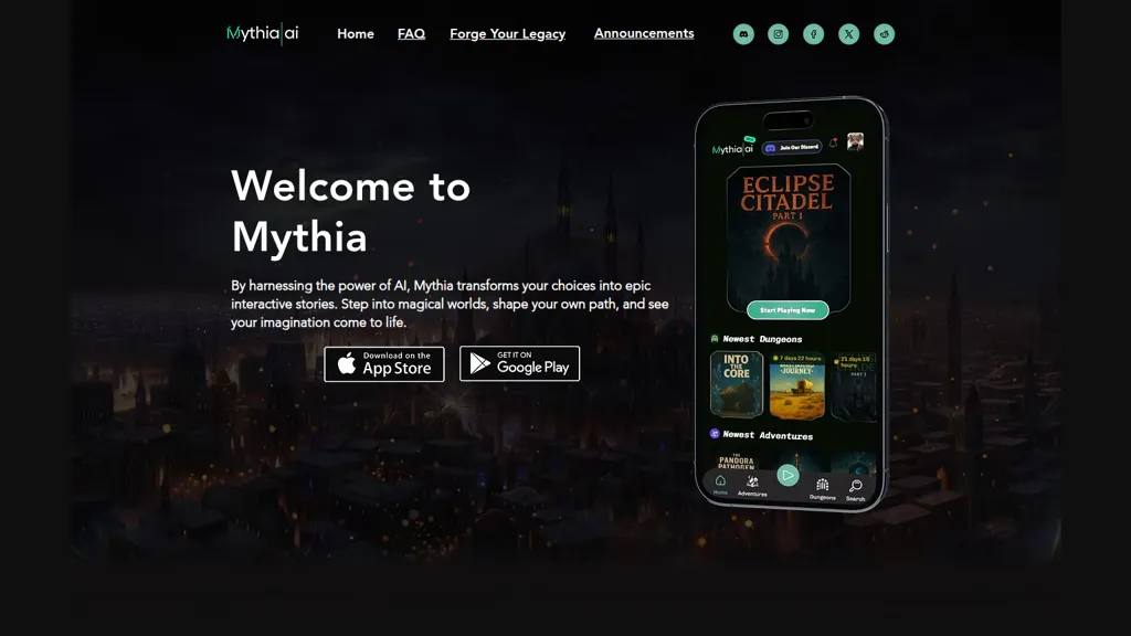 Mythia alternatives and competitors