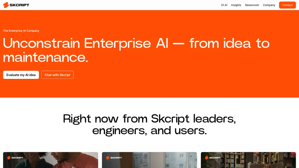 skcript.com website