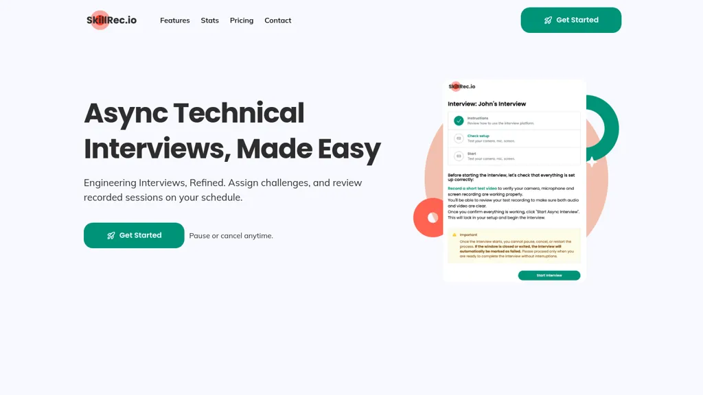 Skillrec website