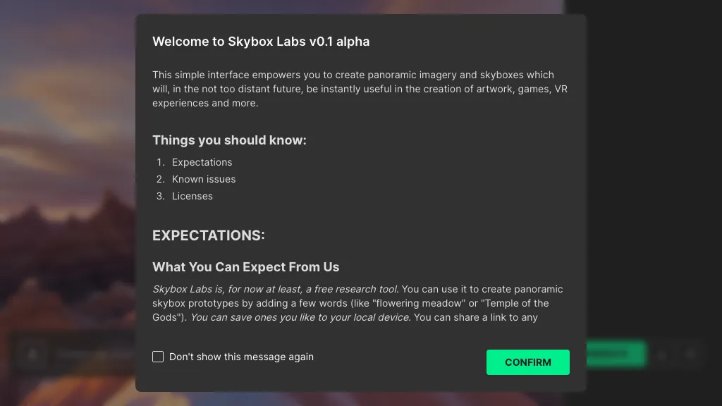 Skybox Lab website