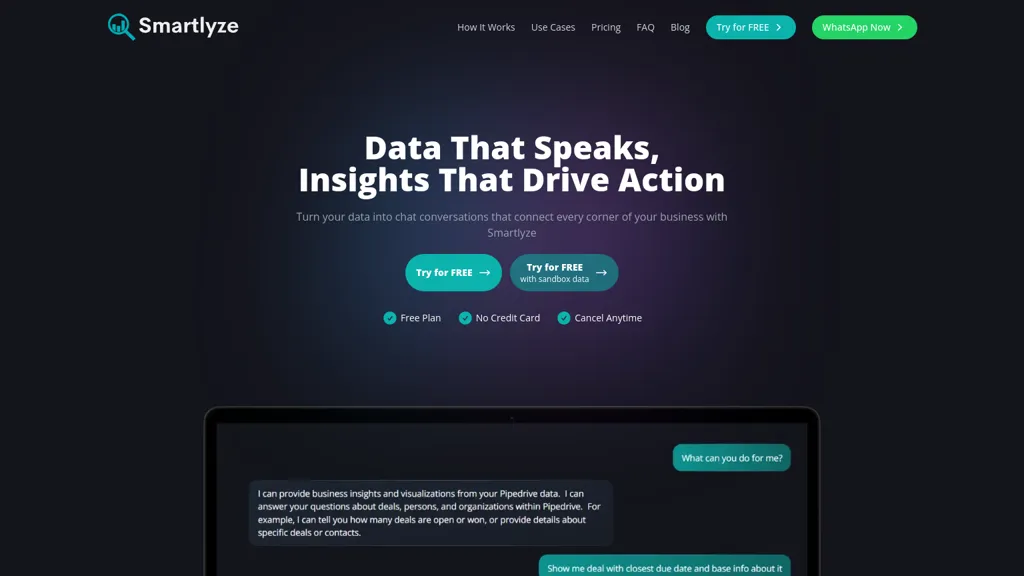 Smartlyze website