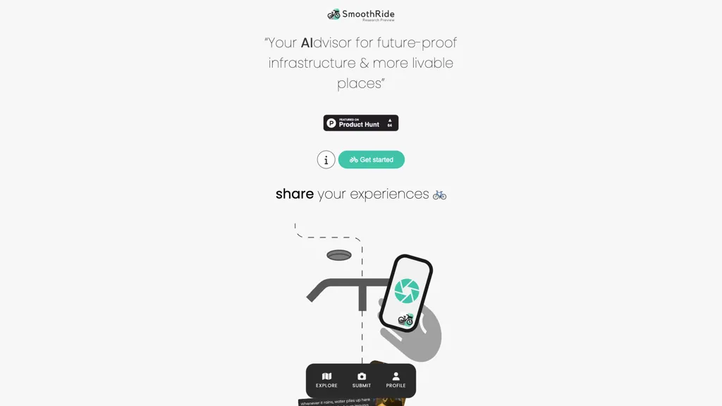 SmoothRide AI tool screenshot