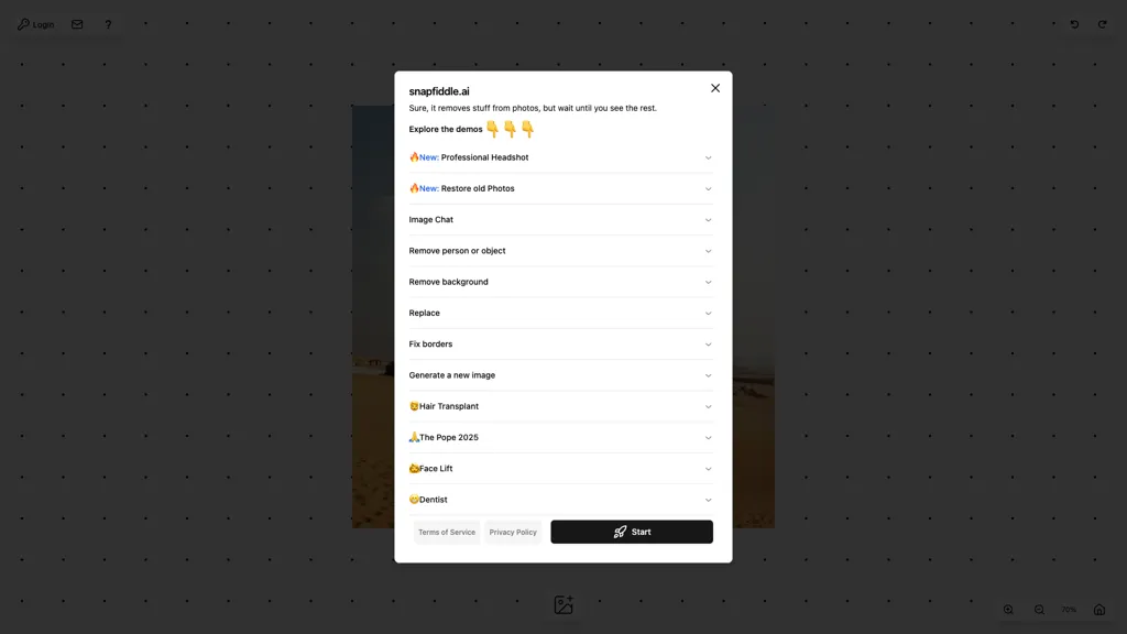 snapfiddle.ai AI tool screenshot