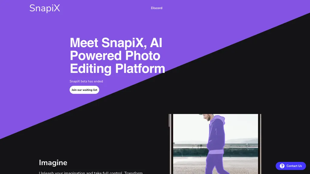 SnapiX website
