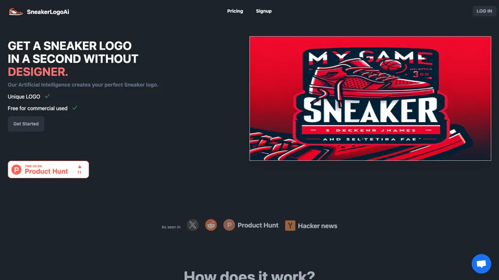 SneakerLogoAi website