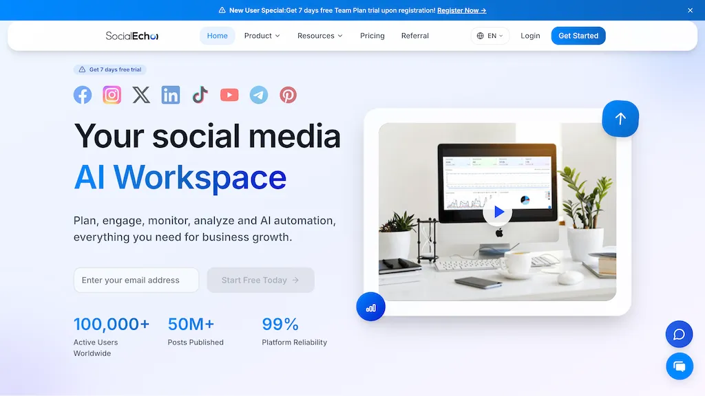 SocialEcho alternatives and competitors
