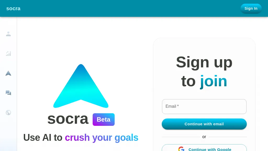 Socra website