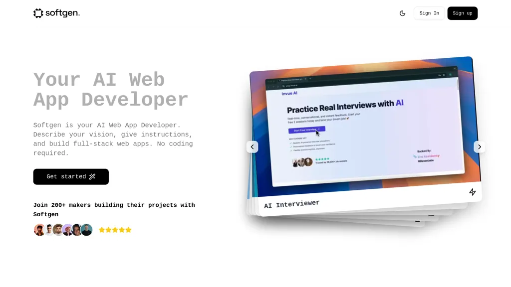 Softgen website