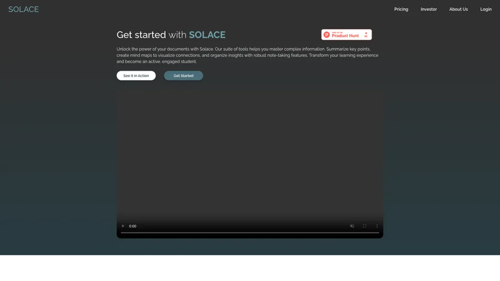 Solace AI AI tool screenshot