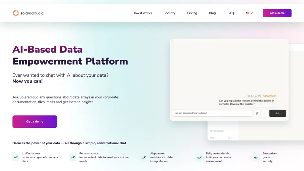 SolaraCloud.ai website