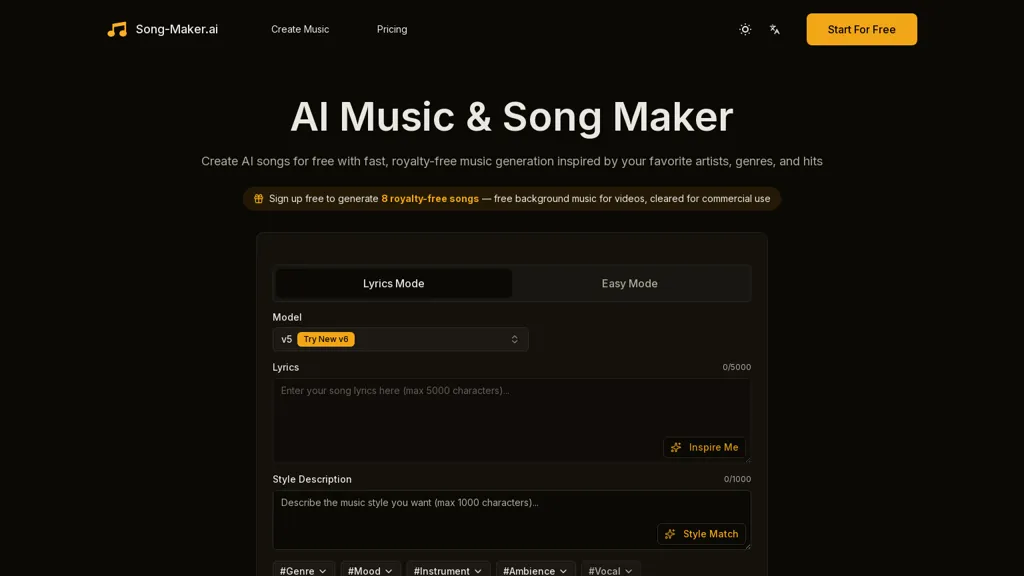 Song Maker AI alternatives and competitors