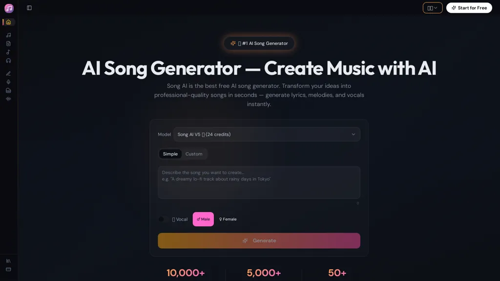 SongAI.io alternatives and competitors