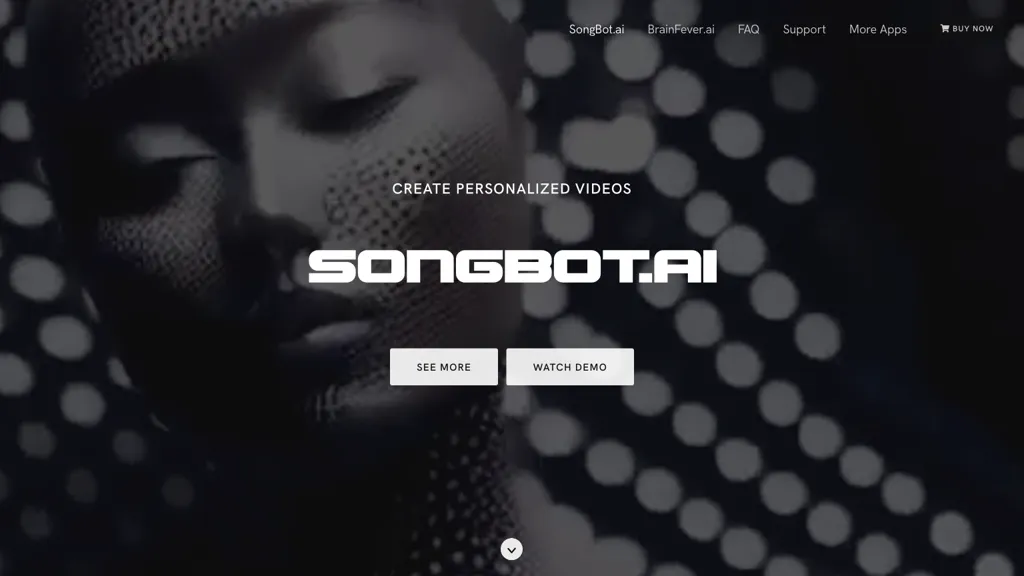 SongBot AI Music website