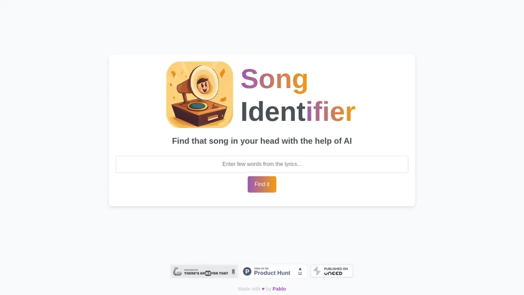 Songifier website