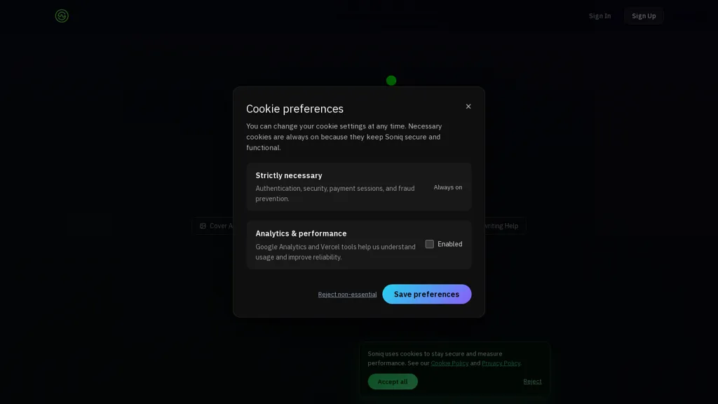 Soniq.chat alternatives and competitors