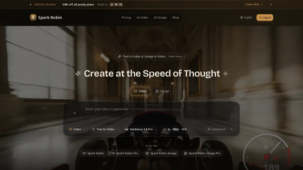 Spark Robin AI tool screenshot