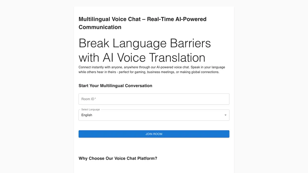 speaksyncs AI tool screenshot