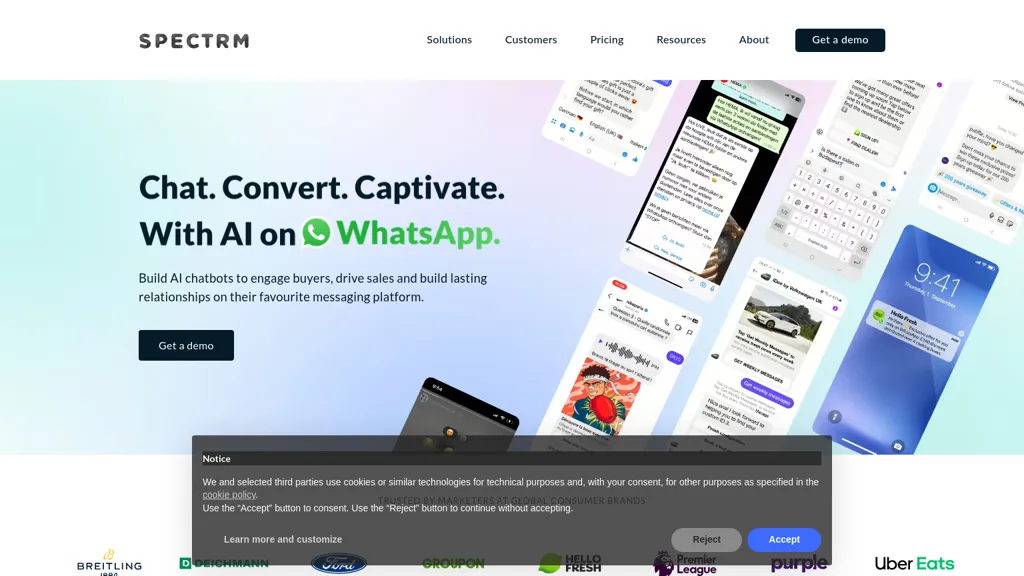 spectrm.io website