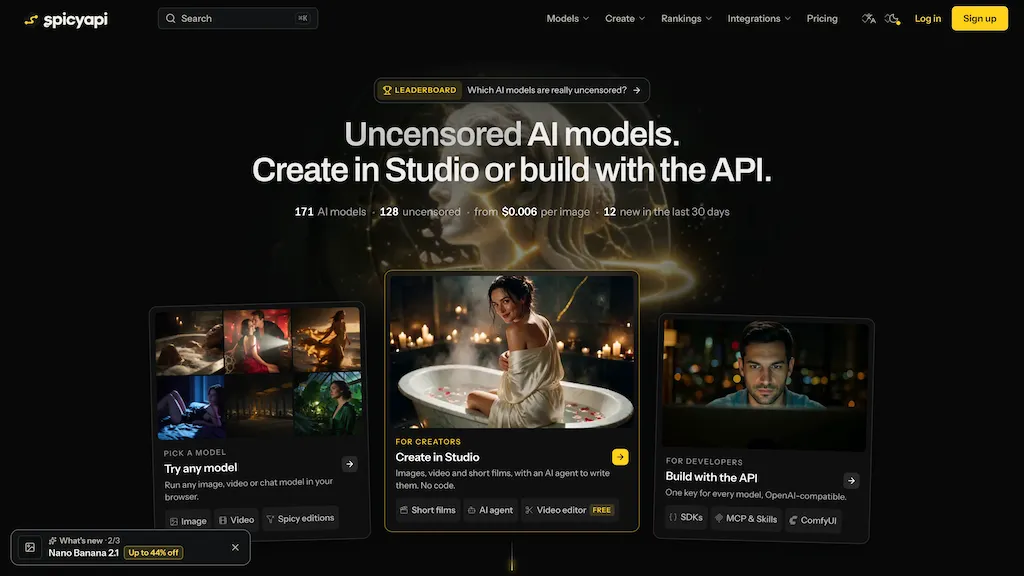 SpicyAPI AI screenshot