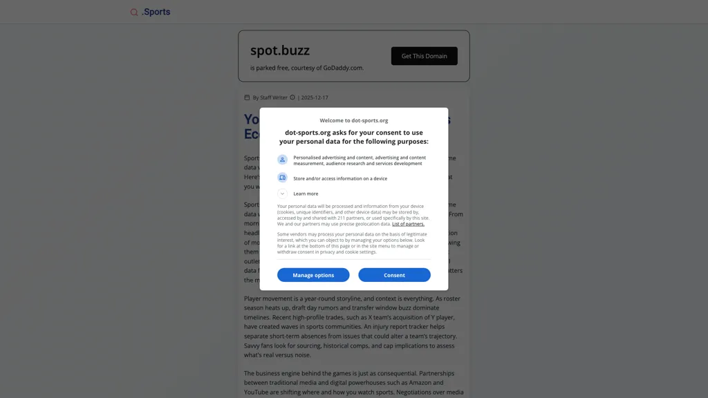 Spot.buzz AI tool screenshot